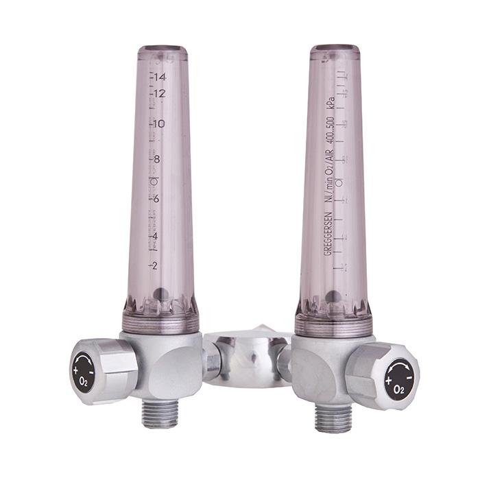 Extra foto van de flowmeter, Tube flowmeter