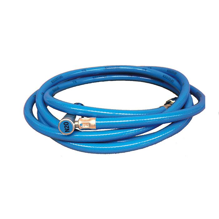 Extra image of the accessories medical gases miscellaneous product, Angle plug connector with hose and NIST fitting