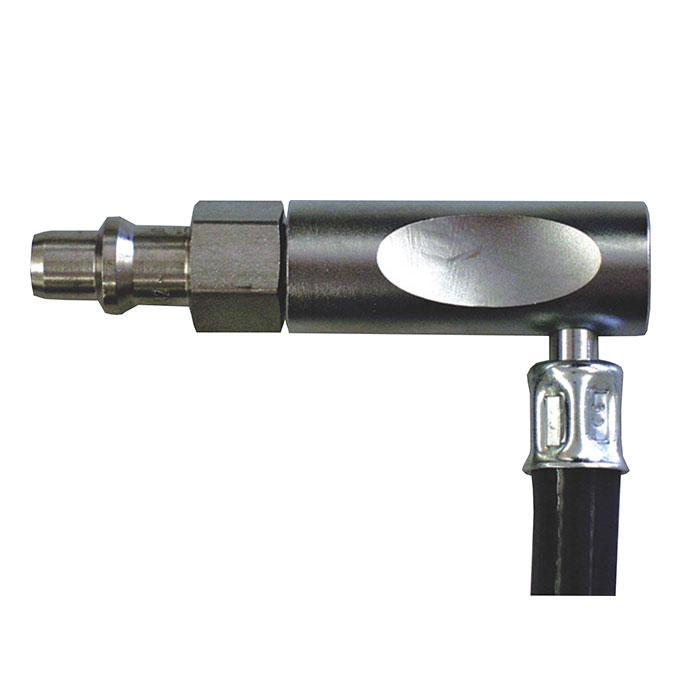 Main photo of the product with name, Angle plug for individual connection